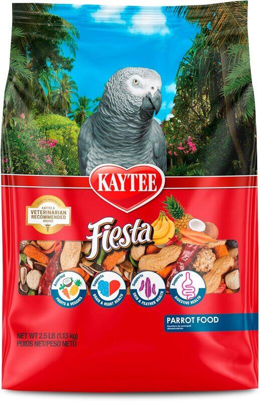 

Kaytee KT Fiesta Parrot Food 6/2.5LB/1.2kgs