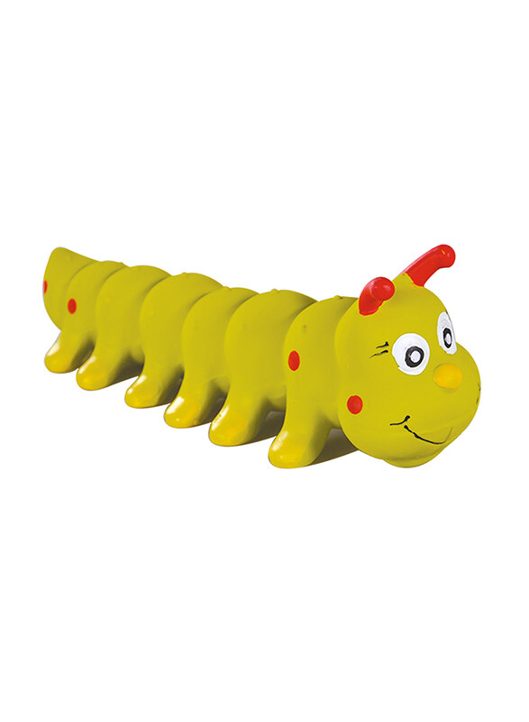 

Vadigran Latex Centipede Dog Toy, 25cm, Yellow