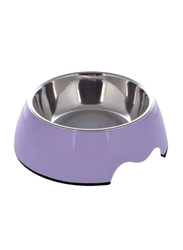 Nutrapet 350ml Melamine Round Bow, Medium, Purple