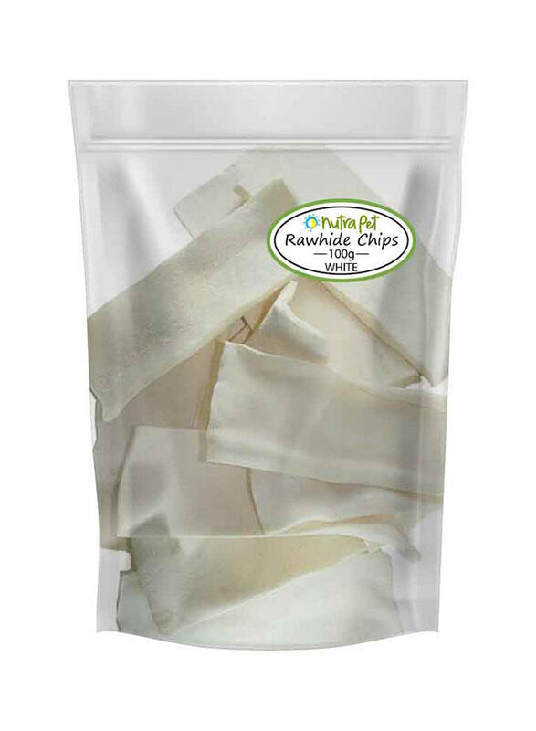 

Nutrapet White Rawhide Chips Dry Dog Food, 100g