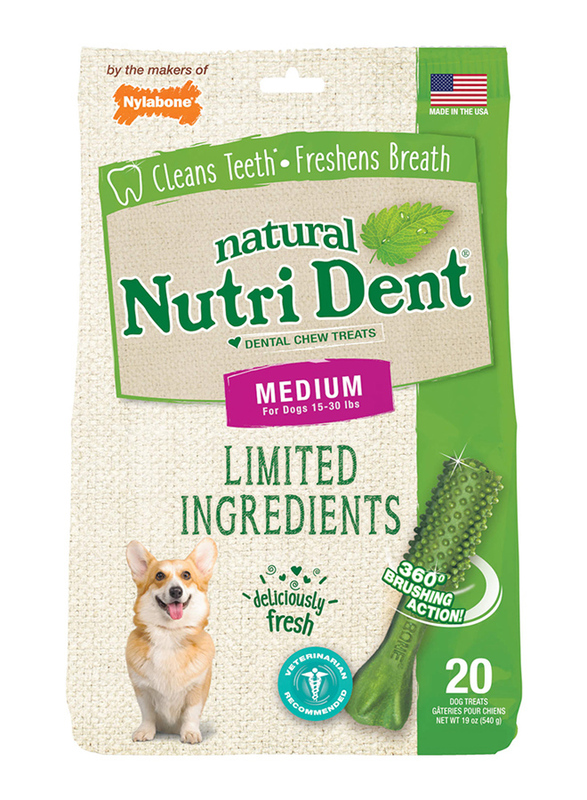 Nylabone Nutri Dent Dental Chew Treats Dog Dry Food, 540g