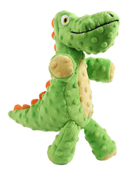 Plush Pet Croc Dog Toy, Multicolour