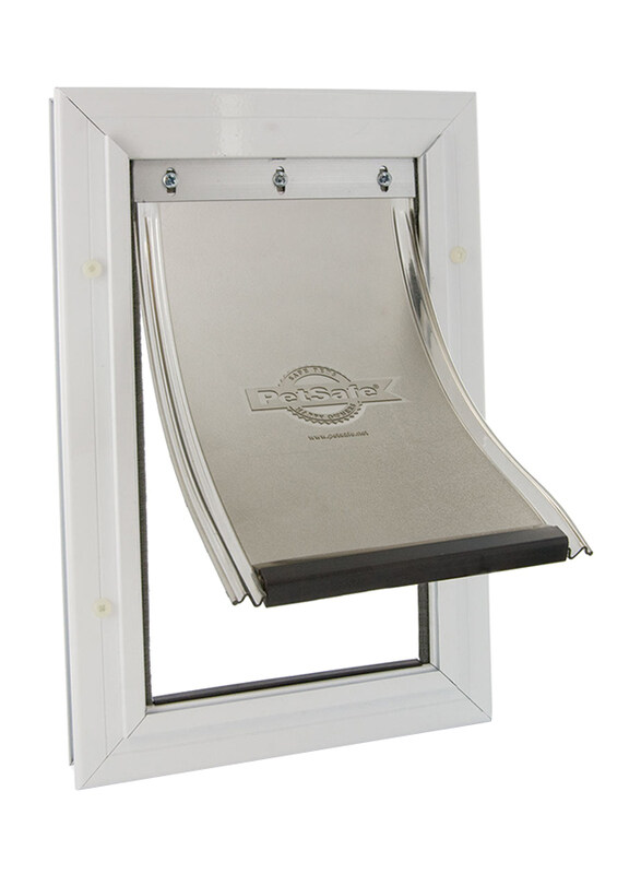 

PetSafe Aluminium Pet Door, Small, White