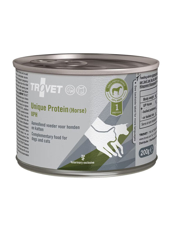 

Trovet Unique Protein Horse Cat & Dog Wet Food, 400g