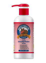 Grizzly Pet Products Liquid Antioxidants Dog Krill Oil, 4oz, White