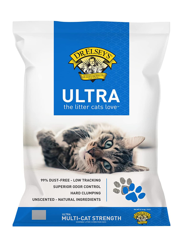 Dr. Elsey's Ultra Scented Cat Litter, 8kg