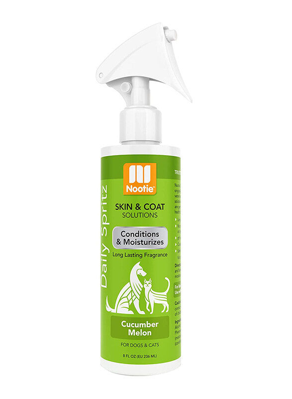 

Nootie Cucumber Melon Daily Spritz Dog & Cat Conditioner, 236ml, Green