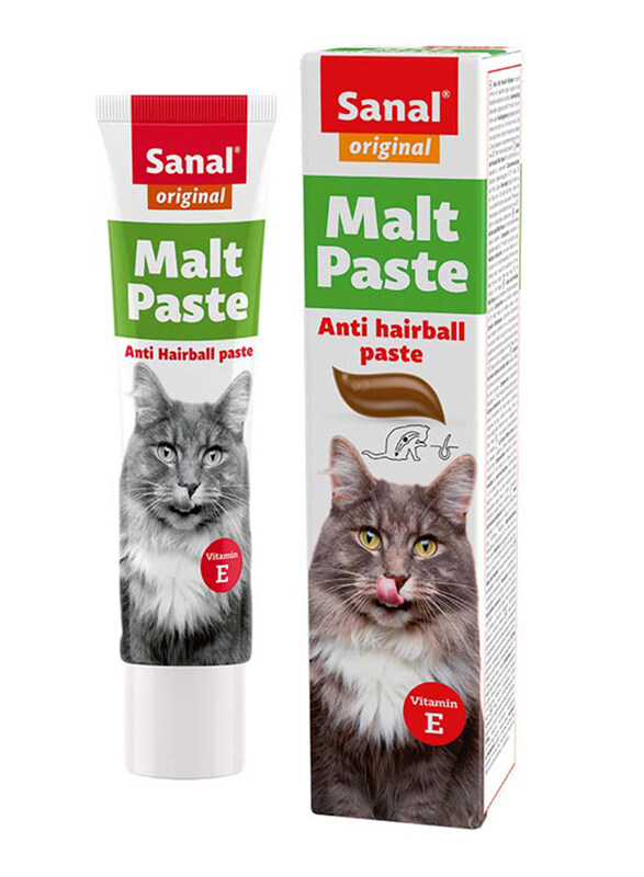 

Sanal Malt Anti-Hairball Paste for Cats, 15g, Multicolour