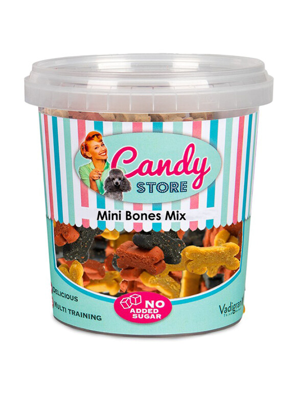 

Vadigran Candy Mini Bones Mix Dog Treats Dry Food, 500g