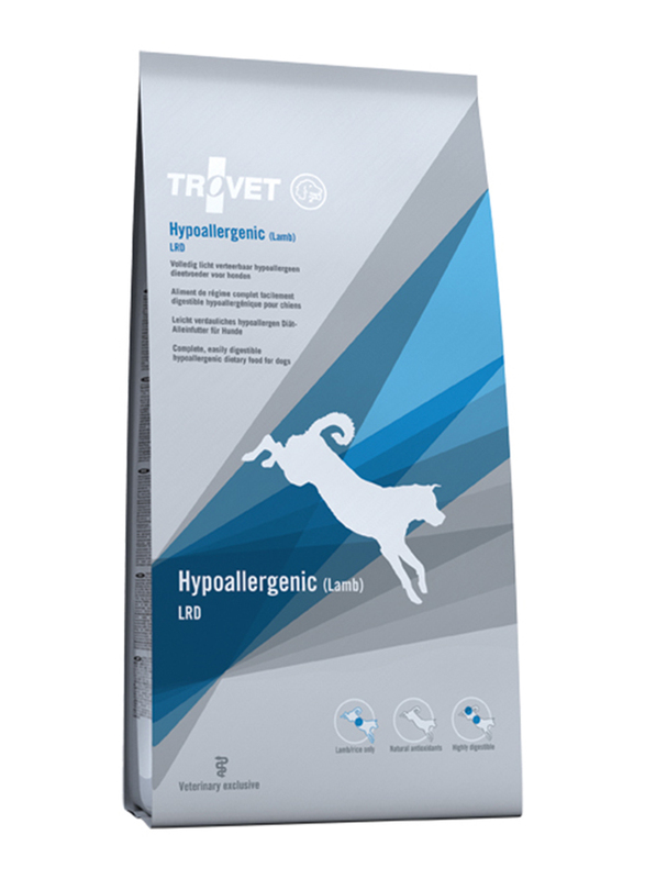 Trovet Hypoallergenic Lamb Dog Dry Food, 12.5 Kg