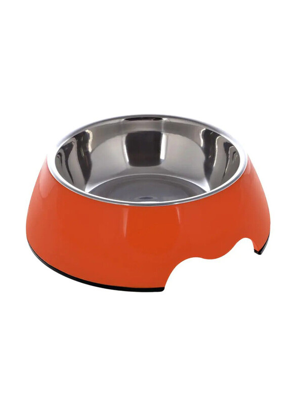

Nutrapet 160ml Melamine Round Bowl, Small, Orange