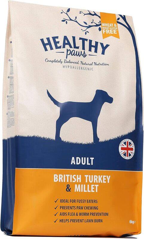 

Healthy Paws British Turkey & Millet Adult 6kg