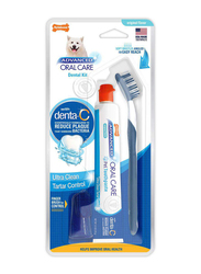 Nylabone Advanced Oral Care Dog Dental Kit, White