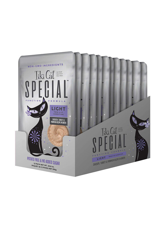

Tiki Cat Special Mousse Light Turkey & Chicken 2.4 oz. pouch