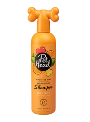 Pet Head Ditch The Dirt Orange Deodorizing Dog Shampoo with Aloe Vera, 300ml, Orange