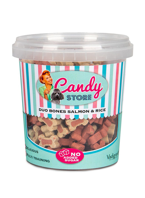 

Vadigran Candy Duo Bones Salmon & Rice Mix Dog Dry Food, 500g