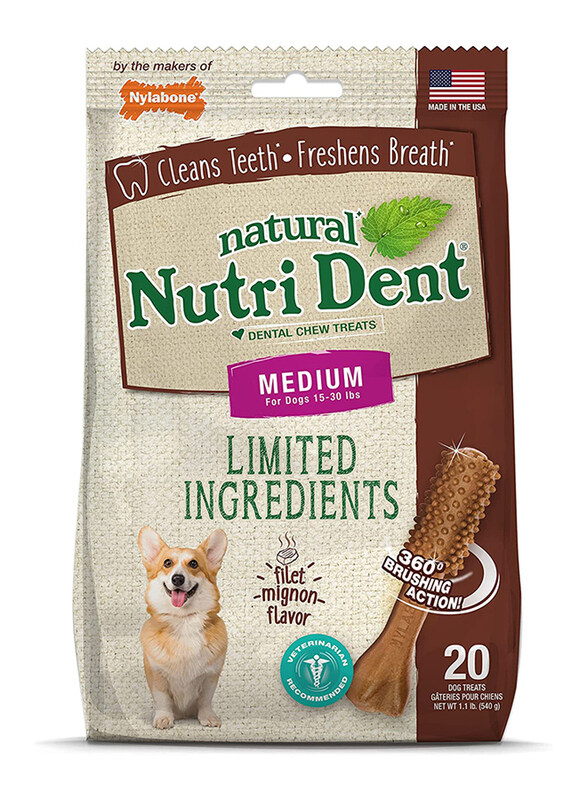 

Nylabone Nutri Dental Dent Chew Treats Dog Dry Food, 540g