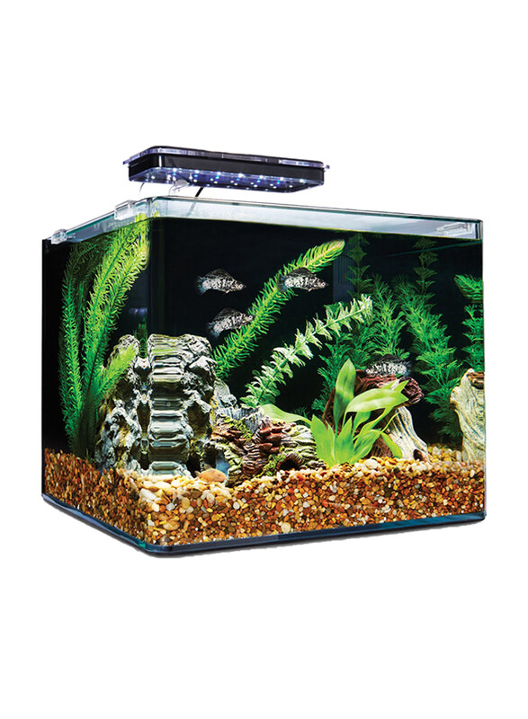 

Aqua Viu Curved Glass Fish Tanks, 18 Liters, 40 x 19 x 24 cm, Clear