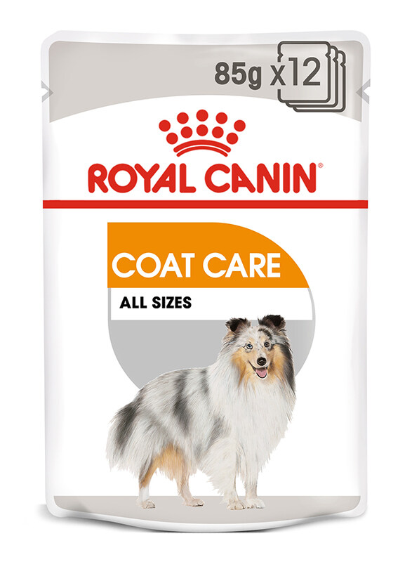 

Royal Canin Canine Care Nutrition Coat Beauty Dog Wet Food, 12 x 85g