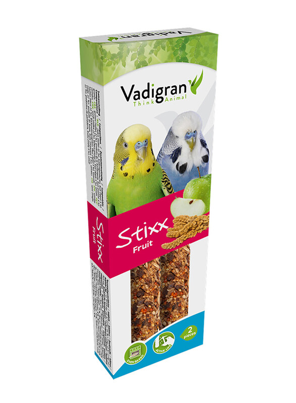 

Vadigran Snack Stixx Budgies Fruit Dry Bird Food, 85g