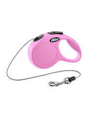 Flexi New Classic Cord Leash, Extra Small, 3m, Pink