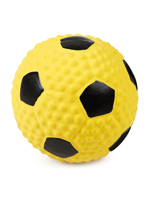 

Crinkle Play Ball Dog Toy, Medium, Multicolour