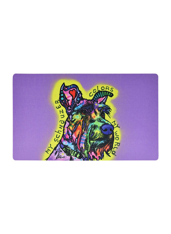 

DryMate My Schnauzer Mat for Dogs, 30 x 50cm, Multicolour