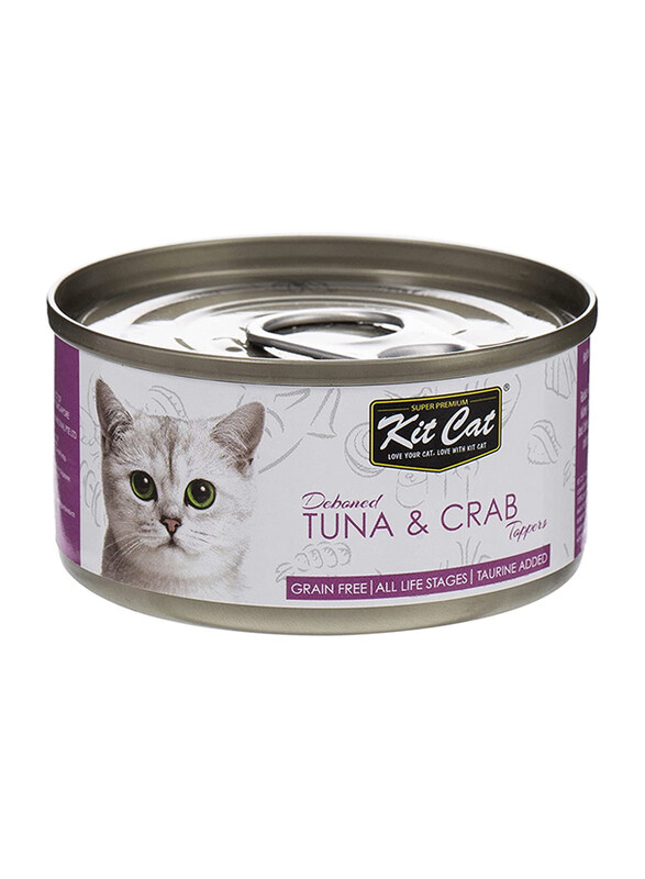 

Kit Cat Tuna & Crab Wet Cat Food, 80g