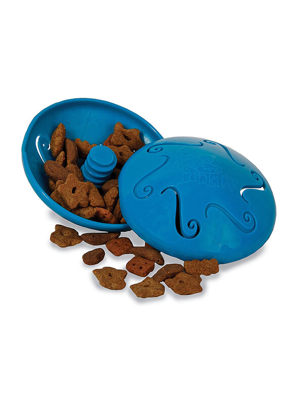 

Petsafe Funkitty Twist 'n Treat Cat Toy, Blue