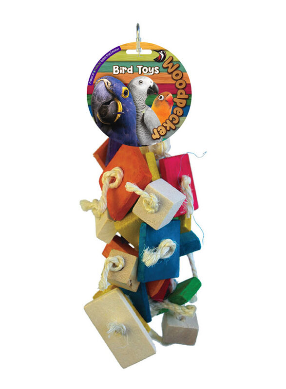 

Woodpecker 30 x 15cm The Hammer Bird Toy, Multicolour