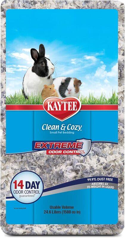 

Kaytee KT Clean & Cozy Extreme Odor Bedding For Small Animals, 6/24.6L