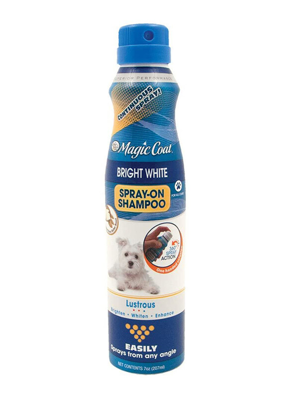 

Four Paws Magic Coat Bright White Continuous Spray On Dog Shampoo, 7oz