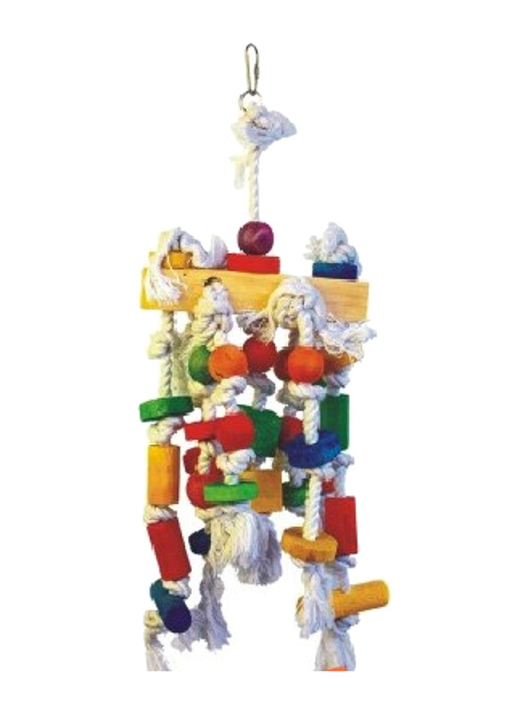 

Nutrapet Hanging Bird Toy, 00020, Multicolour