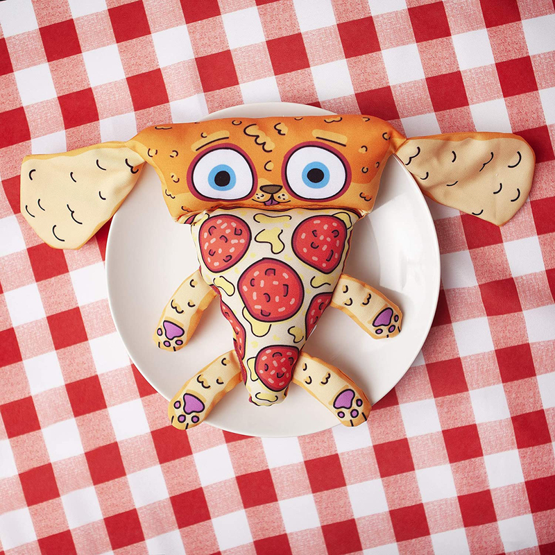 Petmate Pizza Cat Toy, Multicolour