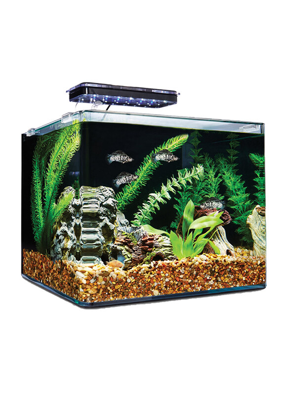 

Aqua Viu Curved Glass Fish Tanks, 39 Liters, 60 x 23 x 28 cm, Clear