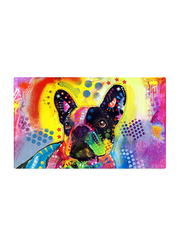 DryMate French Bulldog Pet Dogs Bowl Placemat, 30 x 50cm, Multicolour