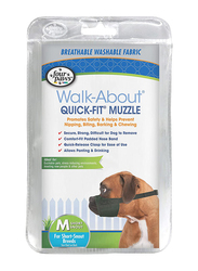 Four Paws Quick Fit Adjustable Dog Muzzle, 3XL, Black
