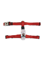 Petmate Deluxe Signature Harness for Dog, 0322106, Red