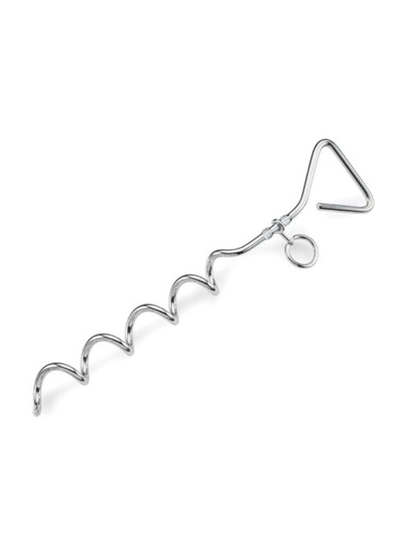 

Four Paws Out Stake Walk About Spiral Tie, 19-inches, Silver