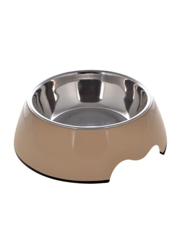 

Nutrapet 160ml Melamine Round Bowl, Small, Brown