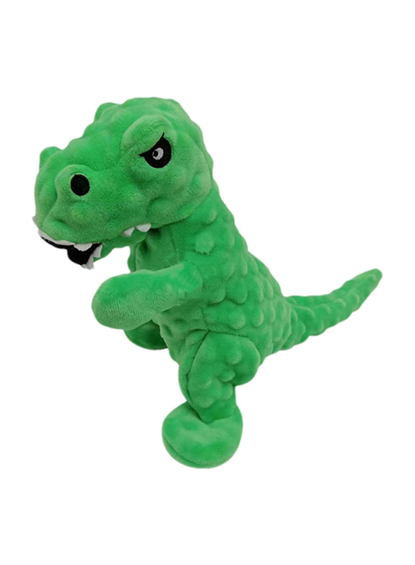 Plush Pet Baby Dinosaur Dog Toy, Multicolour