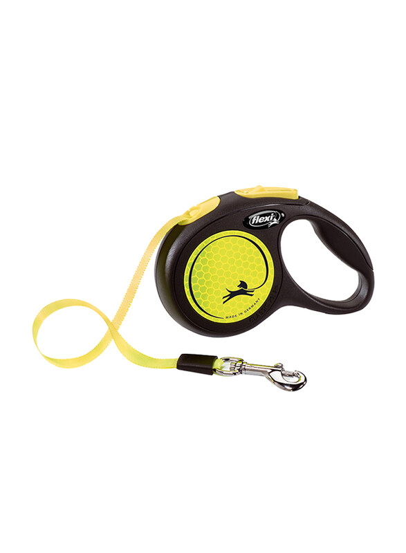 

Flexi New Dog Tape, X-Small, 3m, Black/Neon Yellow