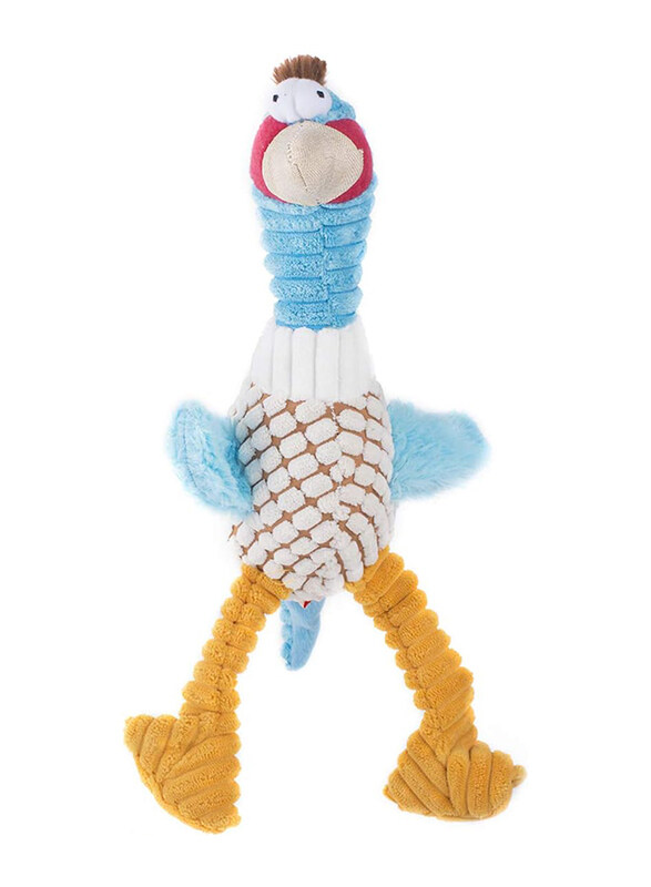 

Plush Pet Chicken Dog Toy, Multicolour