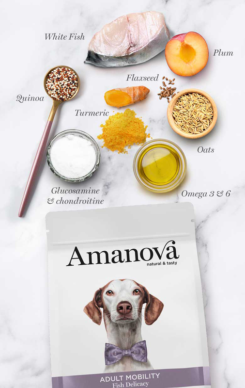 Amanova Dry Adult Mobility Fish Delicacy, 2 Kg