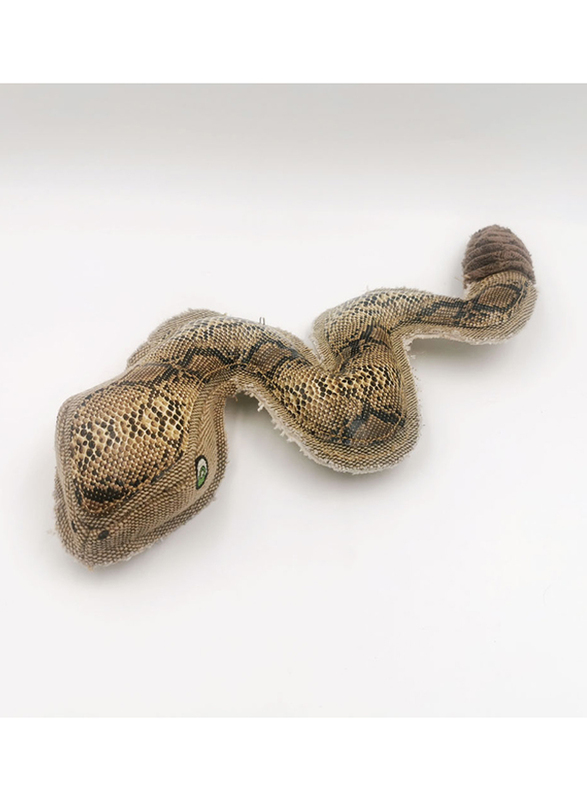 NutraPet The Slithering Snake for Dog, One Size, Black/Green