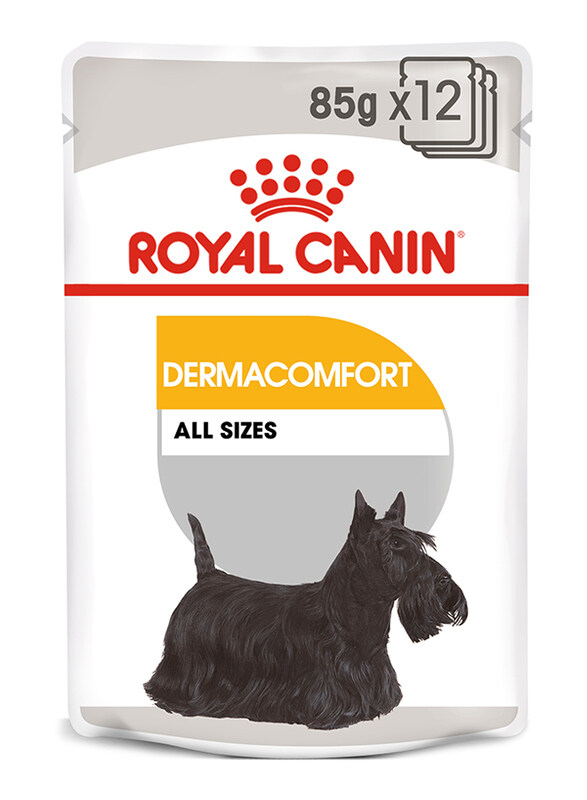 

Royal Canin Canine Care Nutrition Dermacomfort Dog Wet Food, 12 x 85g