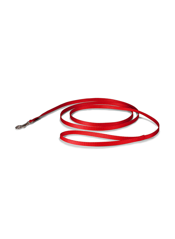 Aspen Pet 1-72-inch Single Nylon Dog Leash, Red