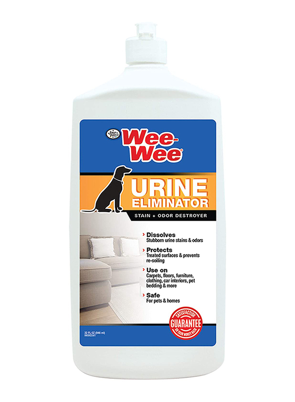 Four Paws Wee-Wee Urine Eliminator Stain & Odour Destroyer, 946ml