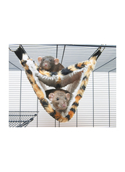 Savic Relax Deluxe Tube Fake Fur For Rat, Multicolour