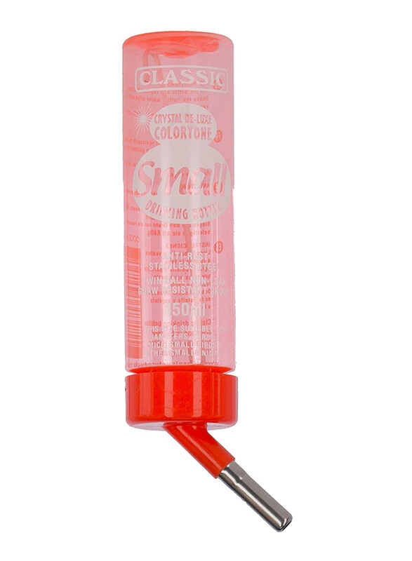 

Arquivet 150ml Classic Hamster Drinker, Red